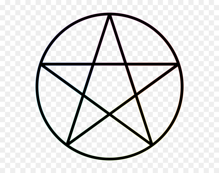 Transparent Glowing Star Png - Pentacle Png, Png Download - glowing star png