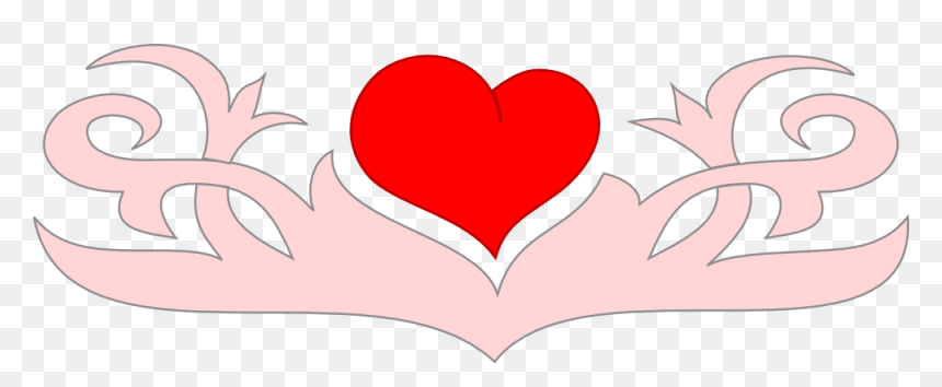Love Art Tile Coaster, Transparent Png - Clip Art, Png Download - valentine border png