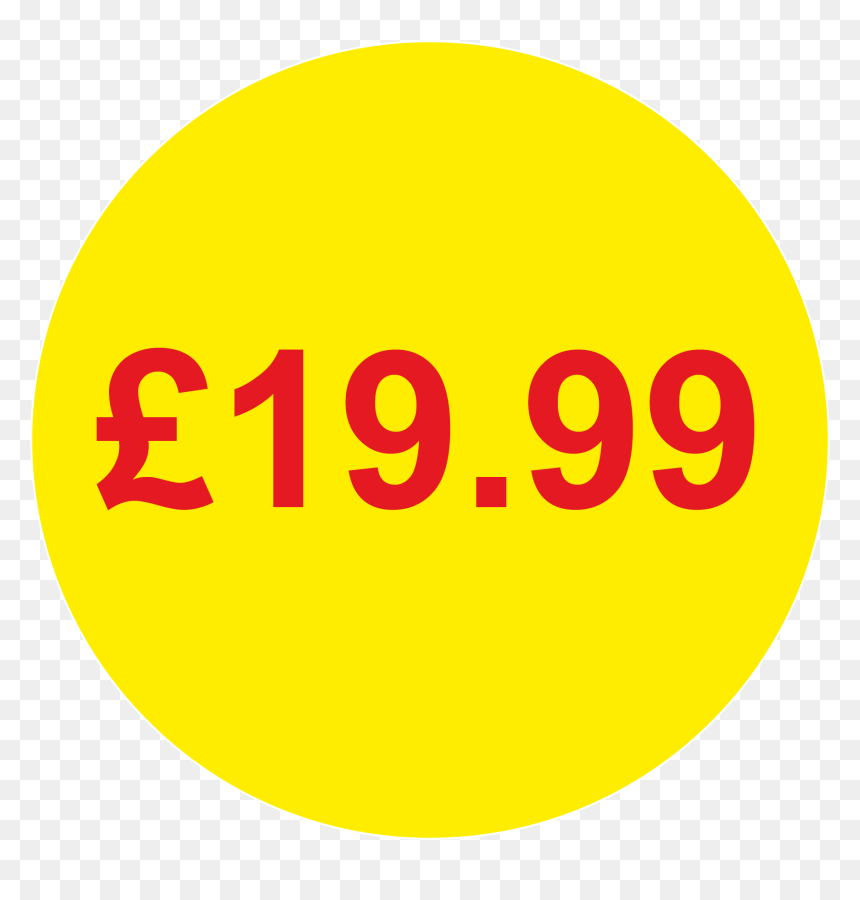 99 Round Price Labels - Blacks Solicitors, HD Png Download - price sticker png