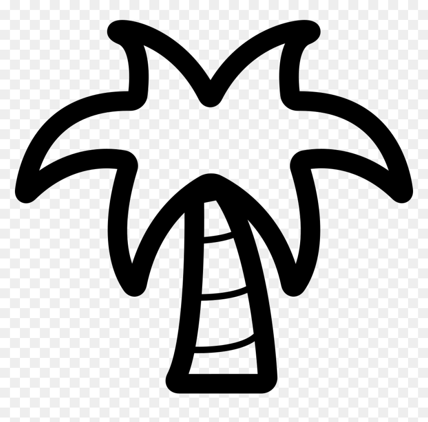 Tropical Tree - Png Иконки Без Фона, Transparent Png - tropical tree png