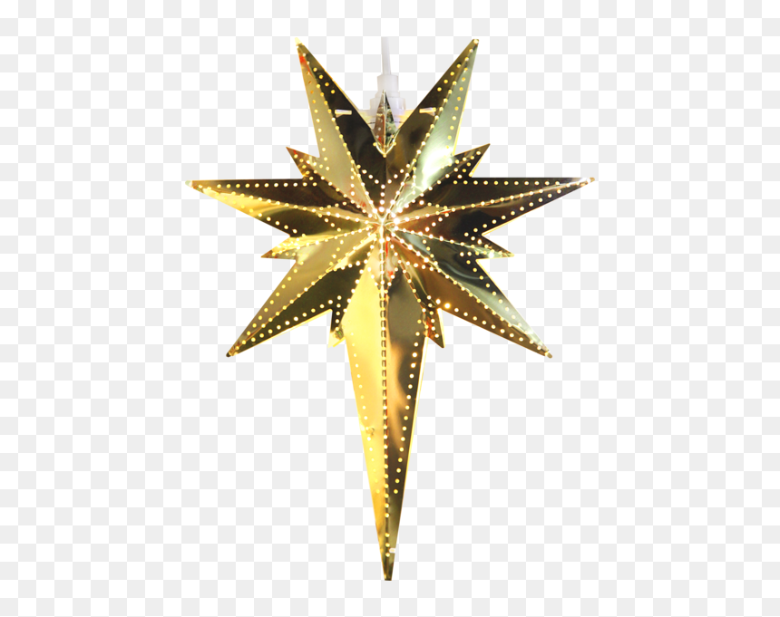 Metal Star Betlehem - Julestjerne Metall, HD Png Download - star of bethlehem png