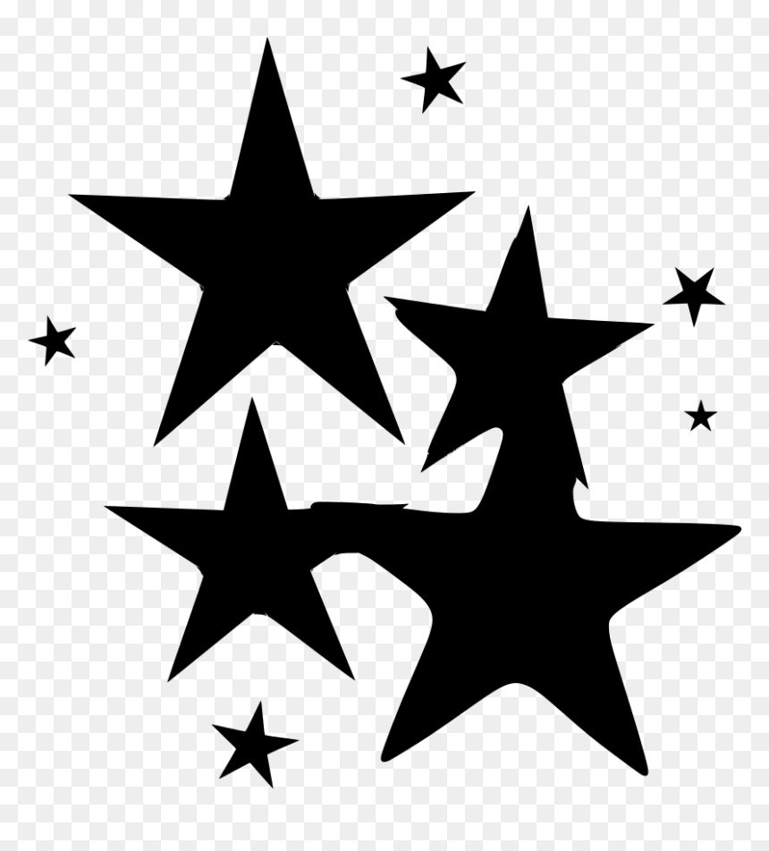 Rainbow Stars Clipart, HD Png Download - glowing star png