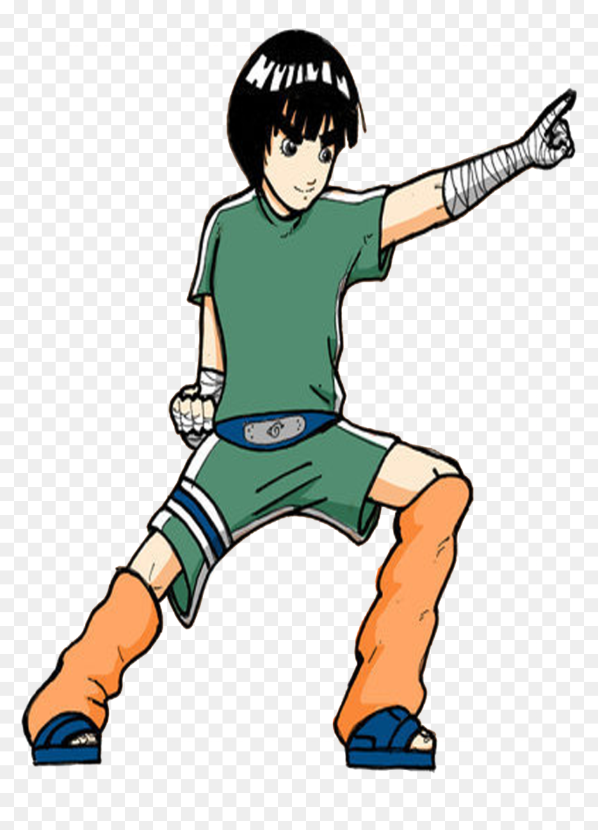 Guardians Of The Crescent Moon Kingdom - Rock Lee Movie 3, HD Png Download - rock lee png