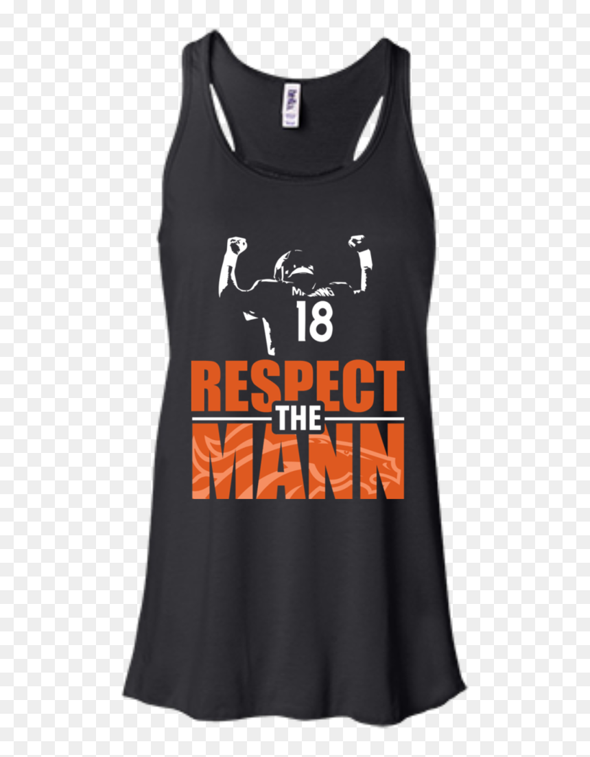 Denver Broncos Peyton Manning Shirts Respect The Mann - Active Tank, HD Png Download - peyton manning png
