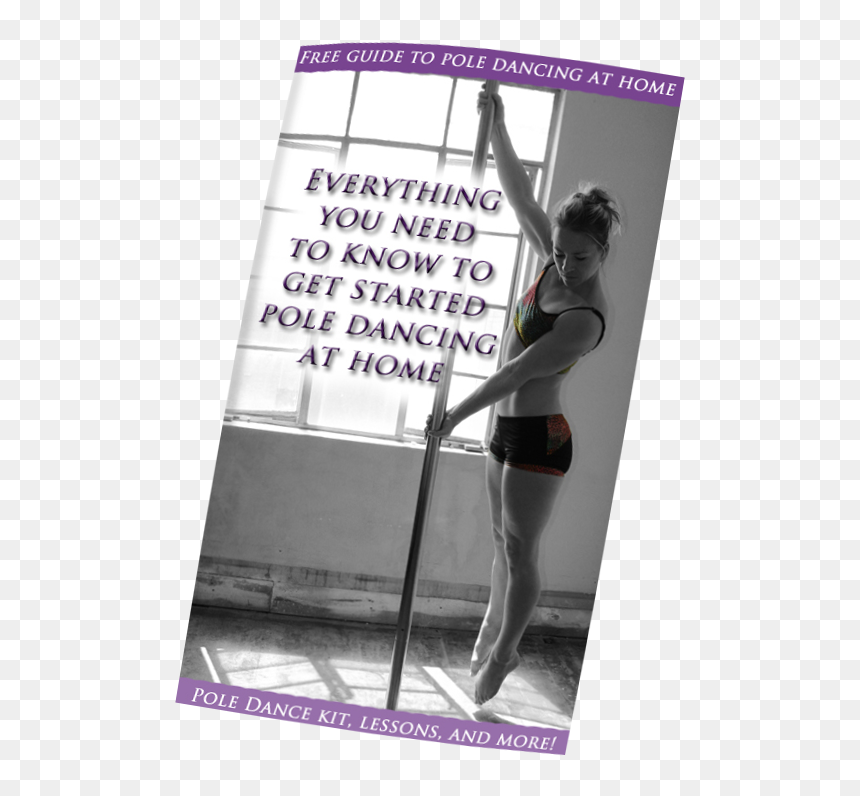 Beginners Pole Dancing Guide - Banner, HD Png Download - stripper pole png
