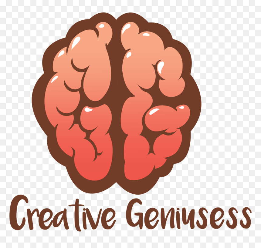 Creative Genisuess - Illustration, HD Png Download - creative brain png