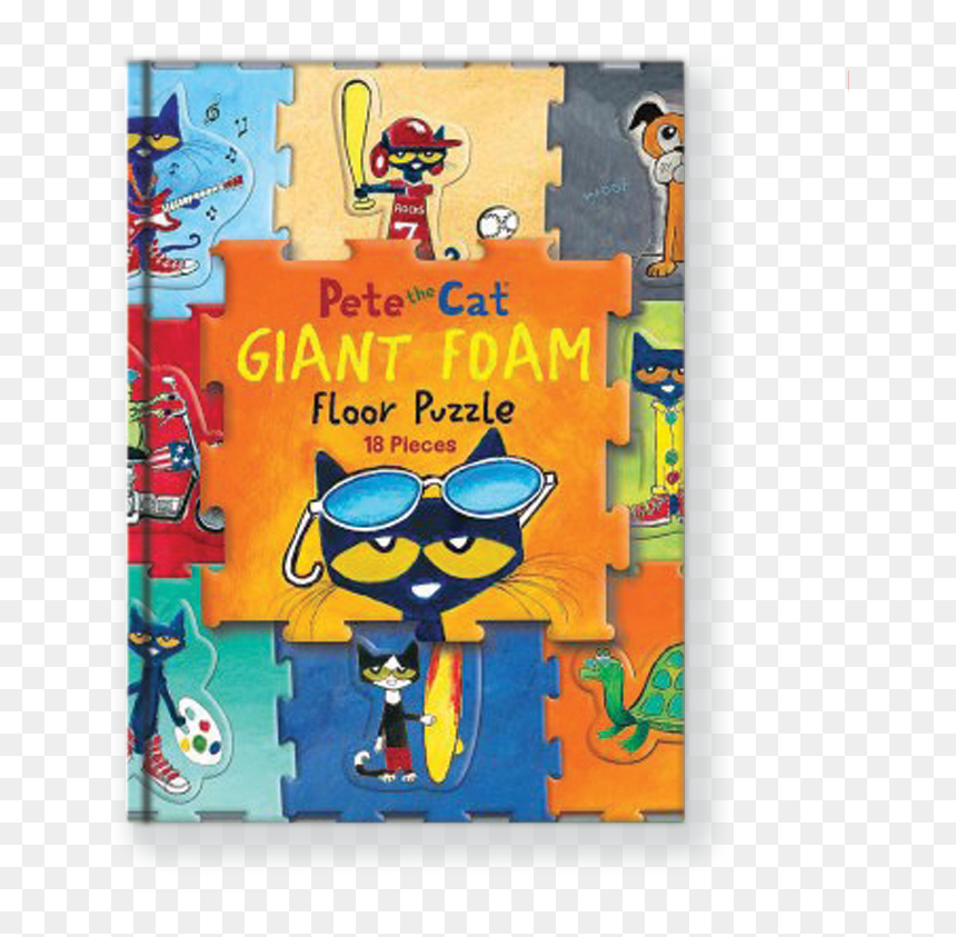 Pete The Cat - Jigsaw Puzzle, HD Png Download - pete the cat png
