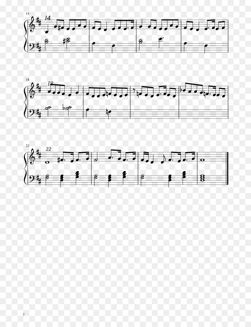 Icar1y Theme Song Sheet Music Composed By Arr - Seni Andım Dün Gece Nota, HD Png Download - icarly png