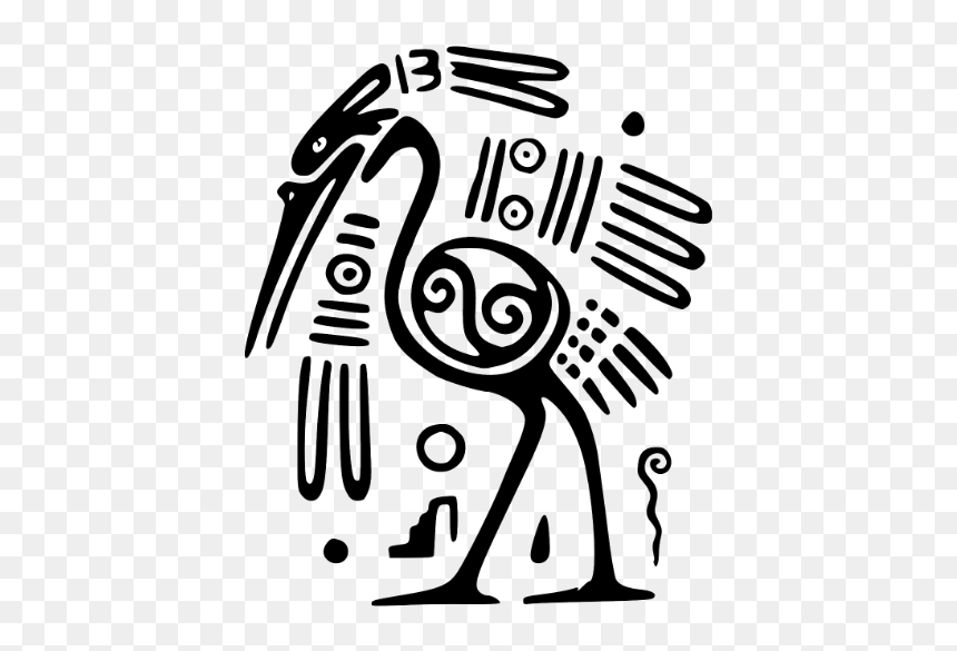 Ancient Mexico Drawing, HD Png Download - aztec calendar png