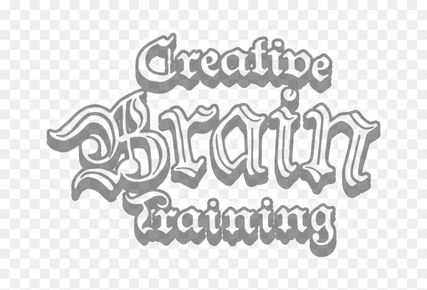 Creative Brain Training - Calligraphy, HD Png Download - creative brain png