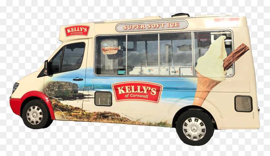 Transparent Ice Cream Truck Png - Ice Cream Van Png, Png Download - ice cream truck png