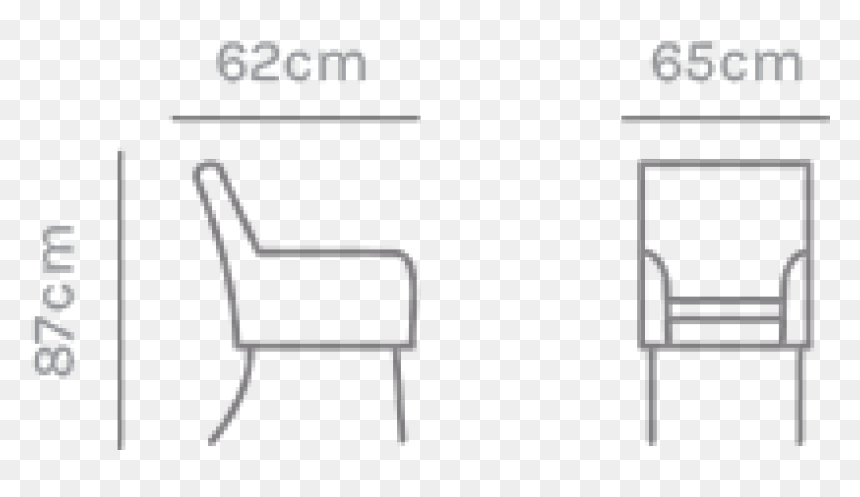 Kettler Cora Square Back Dining Chair Dimensions - Chair, HD Png Download - folding chair png