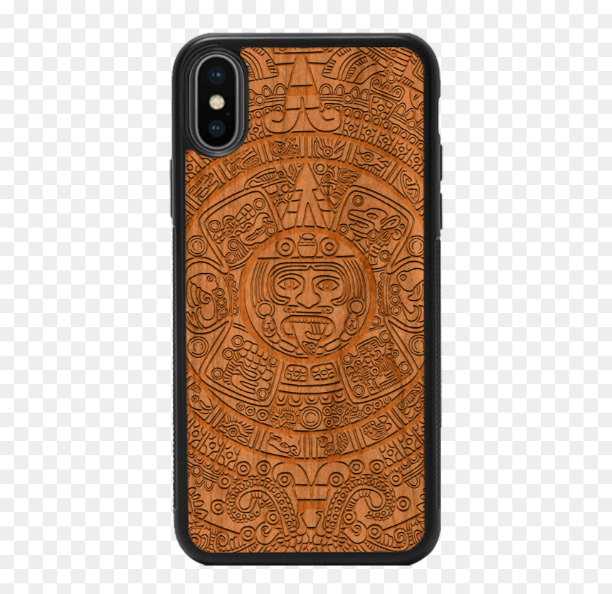 Azteccalendar2iphonex - Mobile Phone Case, HD Png Download - aztec calendar png