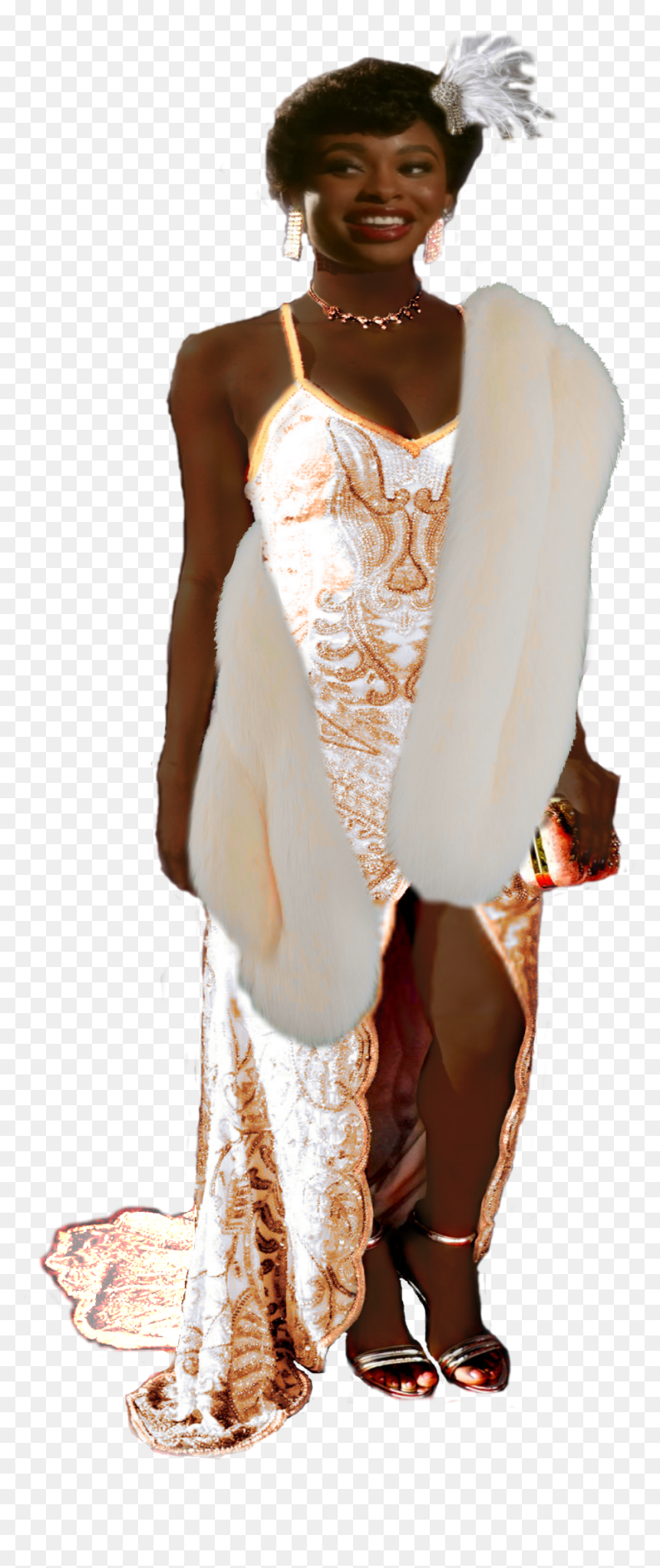 Coco Jones As Tiana - Photo Shoot, HD Png Download - princess tiana png