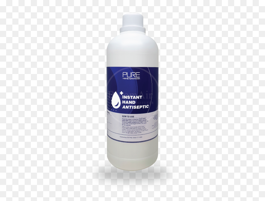 Pure Hand Sanitizer Gel 1000ml - Pure Hand Sanitizer 1000ml, HD Png Download - hand sanitizer png