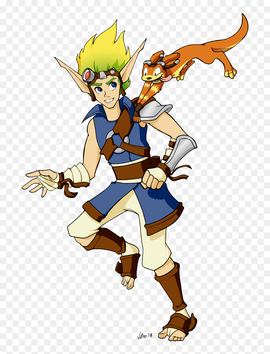 Jak & Daxter Vetro Fanart Vetroscraps - Jak And Daxter Fanart, HD Png Download - jak and daxter png