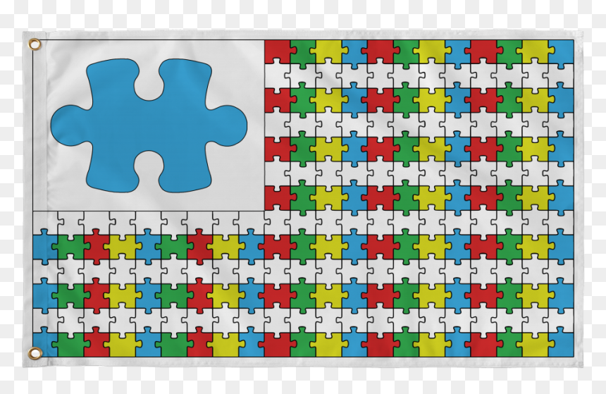 Banderas Sobre El Autismo, HD Png Download - autism puzzle piece png