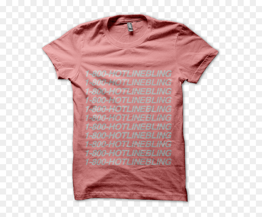 T Shirt, HD Png Download - hotline bling png