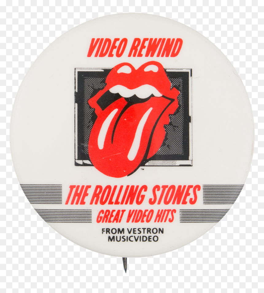 Rolling Stones Great Video Hits Music Button Museum - Rolling Stones De Vídeo Amazon Es, HD Png Download - rolling stones png
