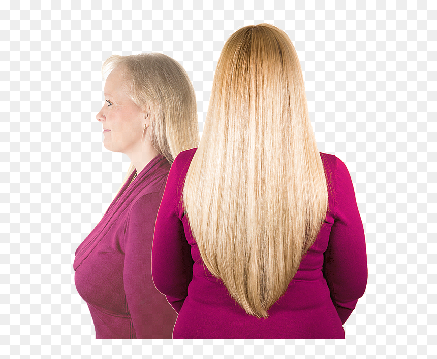 The Extensionist Can Help Any Woman Of Any Age Or Hair - Blond, HD Png Download - blond hair png