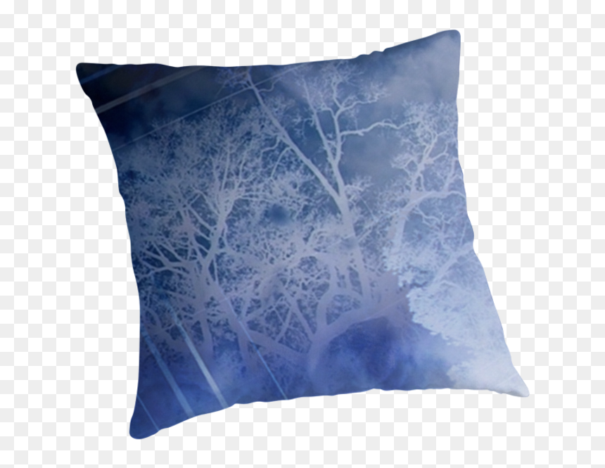 Related Abstractions And Works In The Creepy Tree Series- - Cushion, HD Png Download - creepy tree png