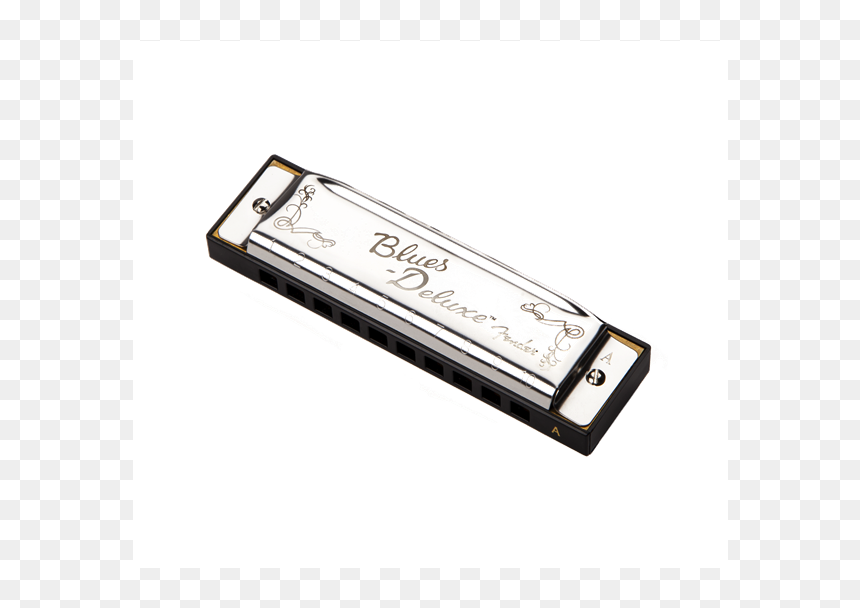 Fender Blues Deluxe Harmonica, HD Png Download - harmonica png