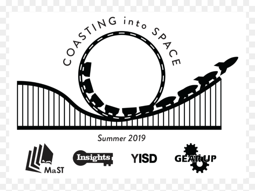 Coasting Into Space Border - Illustration, HD Png Download - summer border png