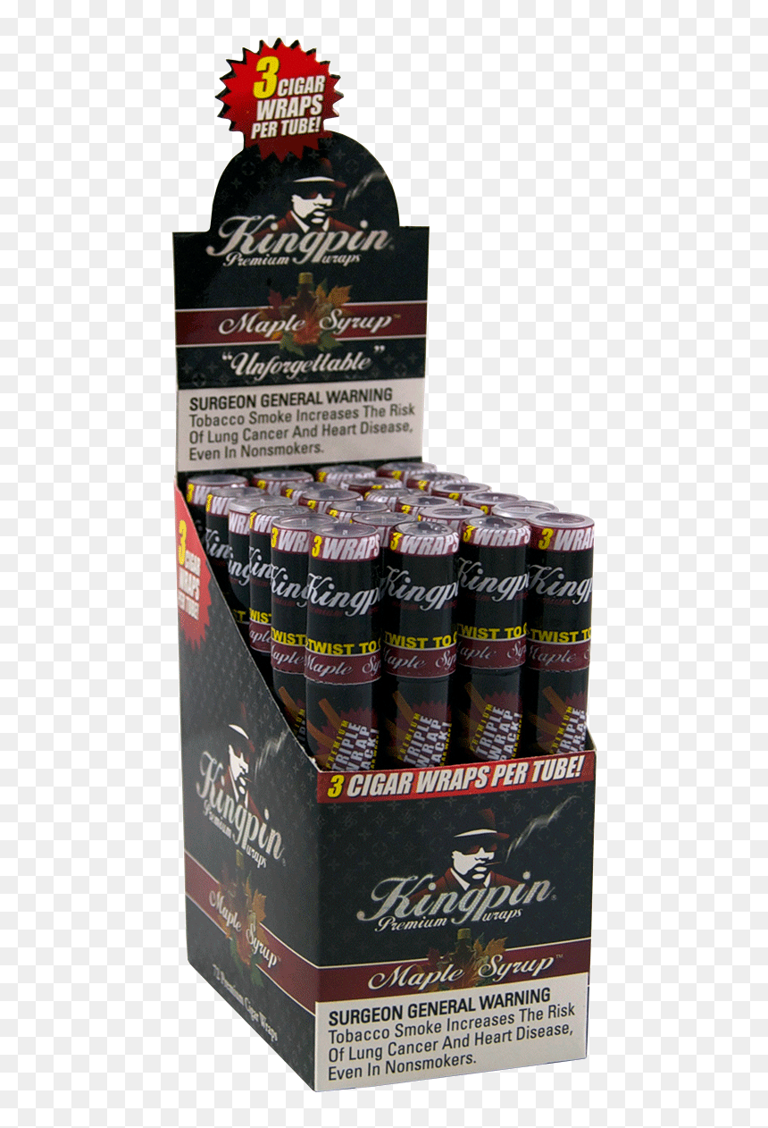 Kingpin Blunt Wraps , Png Download - Energy Shot, Transparent Png - blunt smoke png