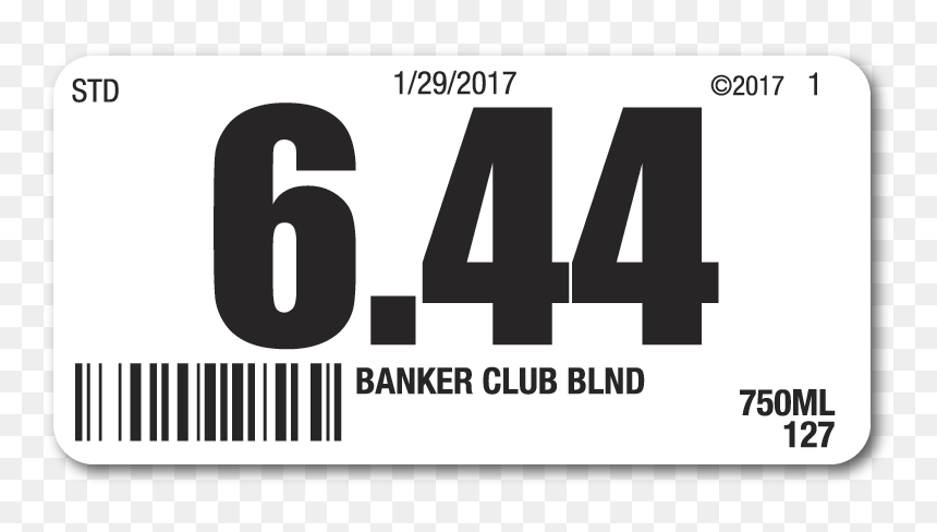 Liquor Tag - Danger Of Death Sign, HD Png Download - price tags png