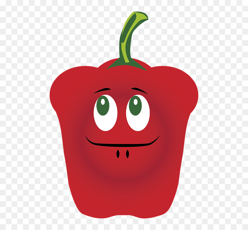 Free Photo Vegetable Fruit - Cartoon Red Fruit And Vegetable, HD Png Download - red pepper png