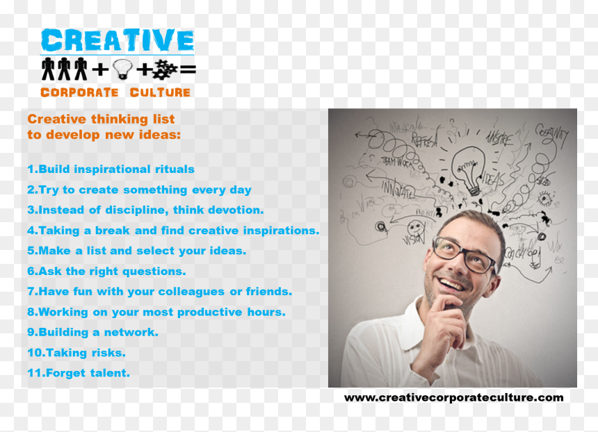 Organizational Culture, HD Png Download - creative brain png