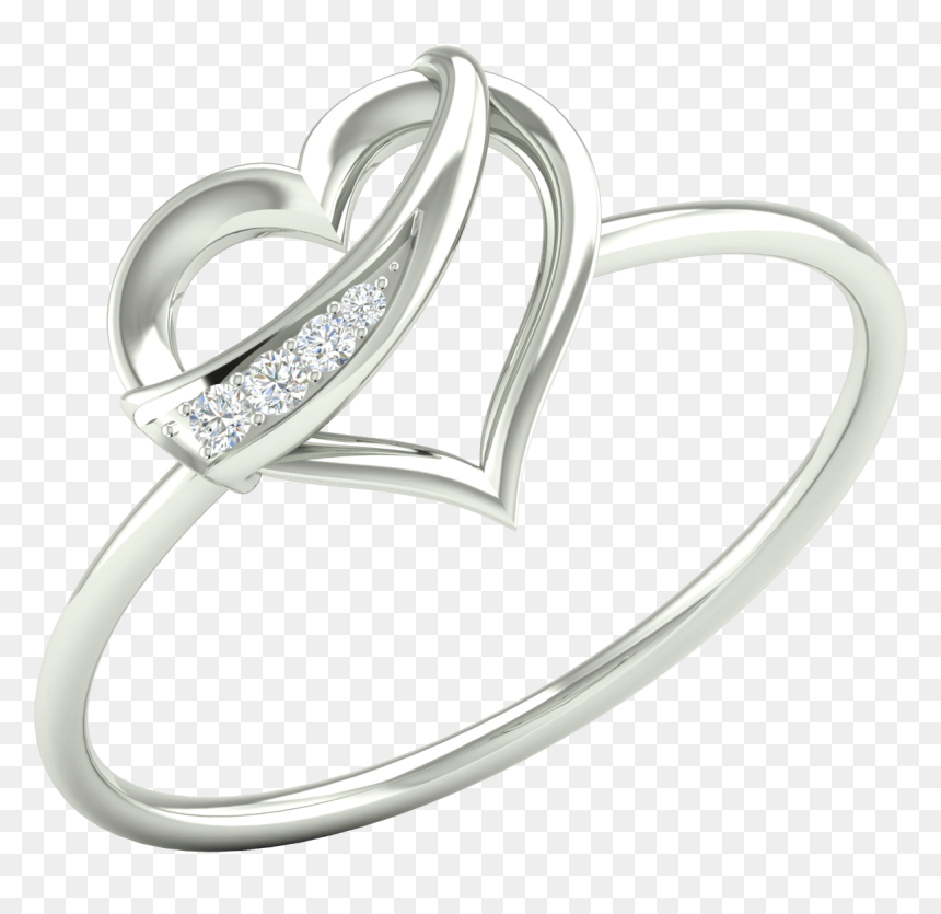 Pre-engagement Ring, HD Png Download - diamond heart png