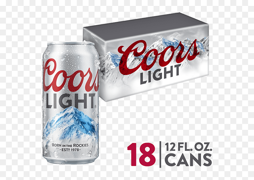 Caffeinated Drink, HD Png Download - coors light png