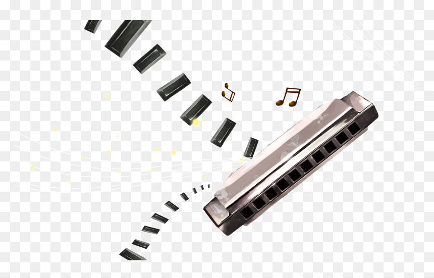 Harmonica, HD Png Download - harmonica png