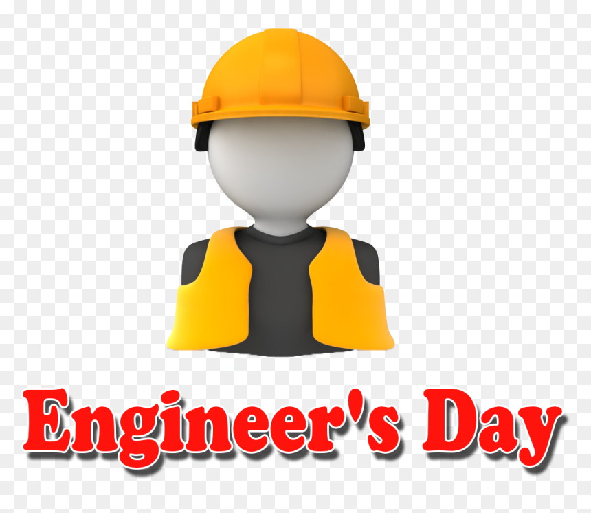 Engineer"s Day Png Hd Images - Construction Worker, Transparent Png - engineer png