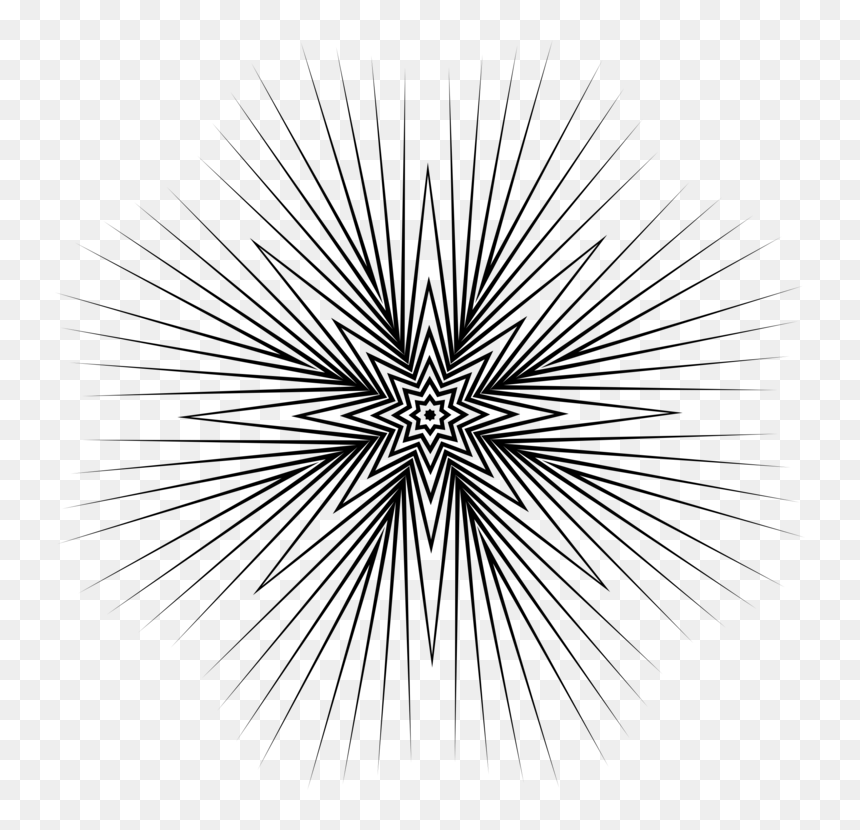 Symmetry,monochrome Photography,tree - First Book, HD Png Download - comic book explosion png