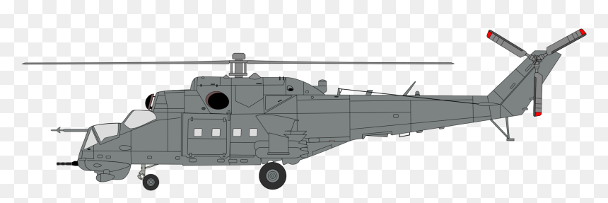 Black Rotor, HD Png Download - attack helicopter png