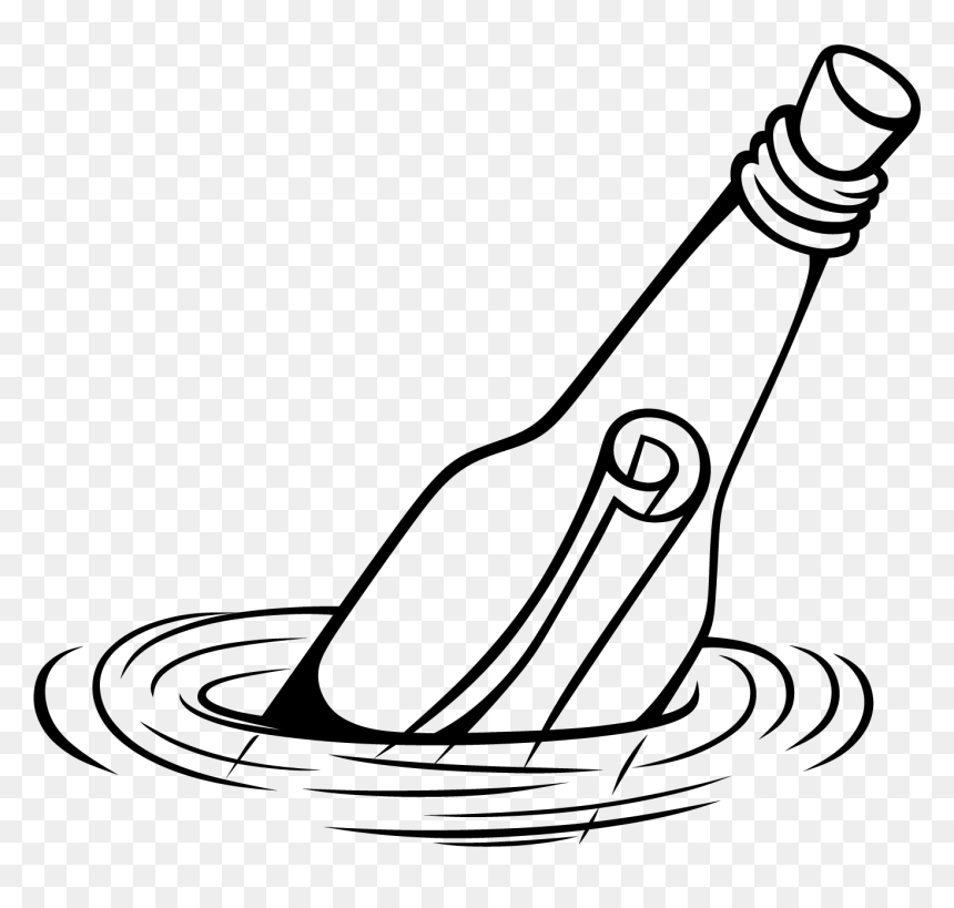 This Iframe Contains The Logic Required To Handle Ajax - Message In Bottle Vector, HD Png Download - message in a bottle png