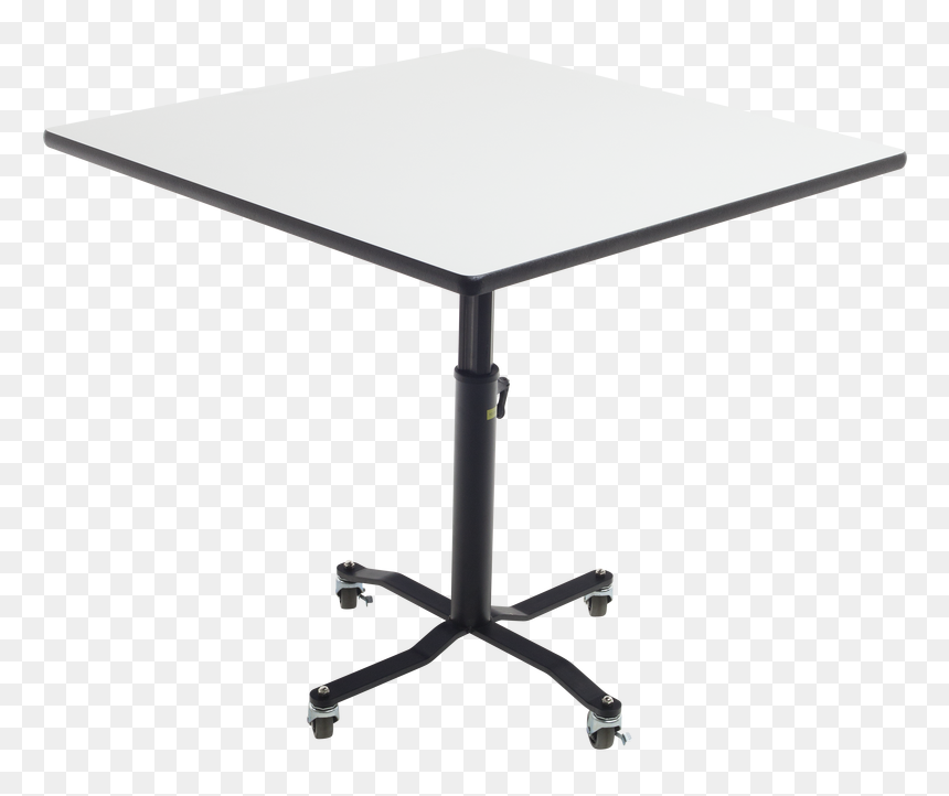 Amtab Cbsq36 Mobile Ez Tilt Square Cafe Table 36 Inch - Coffee Table, HD Png Download - cafe table png