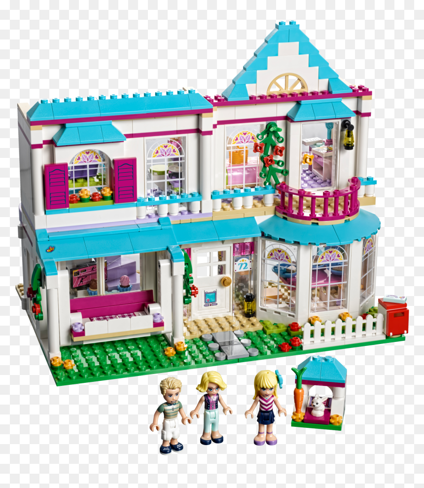 Transparent Dollhouse Png - Lego Friends Stephanie's House, Png Download - stephanie mcmahon png