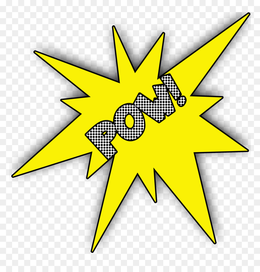 Emblem, HD Png Download - comic book explosion png