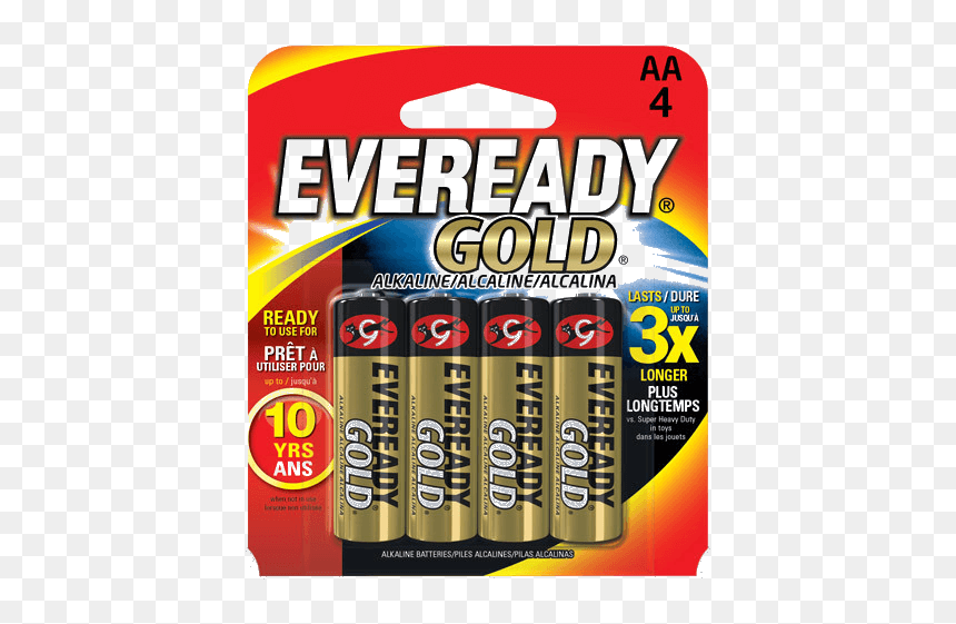 Main Product Photo - Eveready Alkaline Battery, HD Png Download - gold pile png
