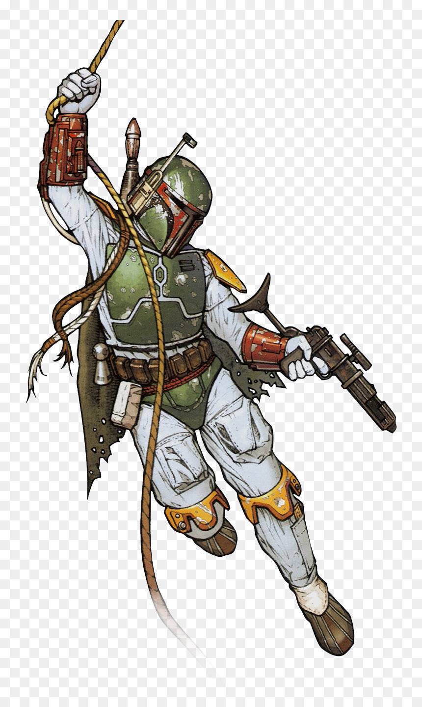 Boba Fett White Background , Png Download, Transparent Png - jango fett png