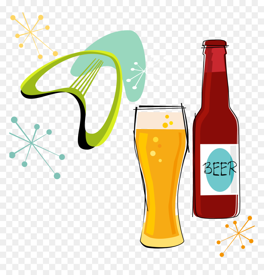 Free Clipart Apple Beer Vector Freeuse Library Beer, HD Png Download - beer splash png