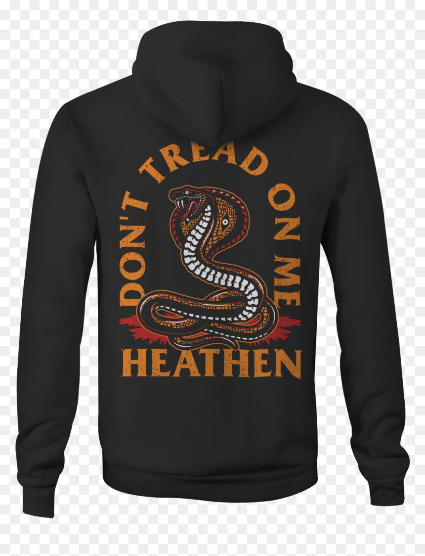 Don"t Tread On Me Pullover Hoodie - Web City, HD Png Download - don't tread on me png