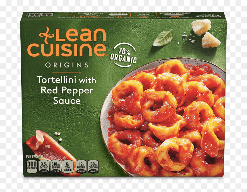 Tortellini With Red Pepper Sauce Image - Red Pepper Tortellini Lean Cuisine, HD Png Download - red pepper png