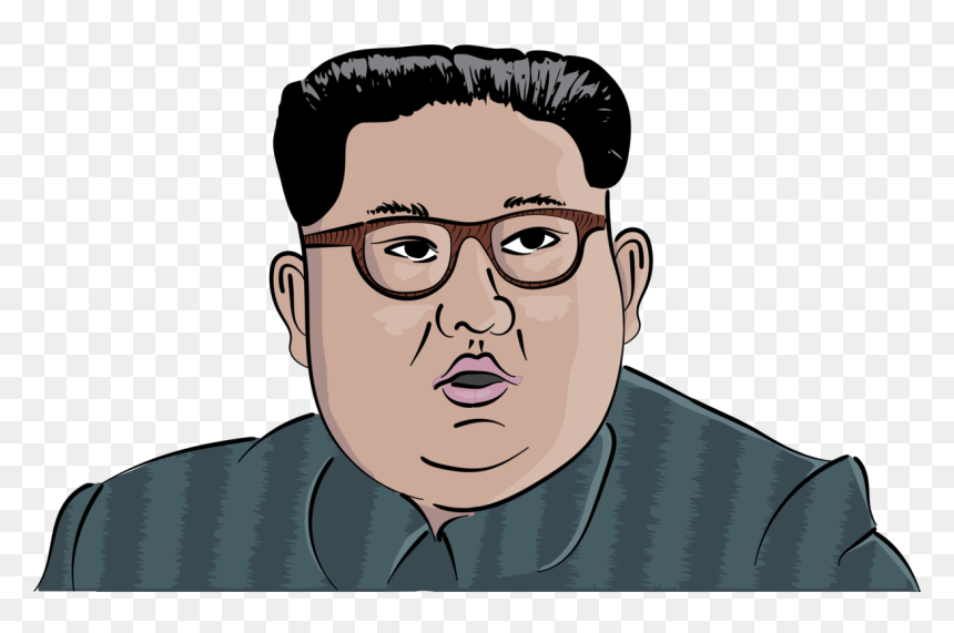 Head,art,pleased - Kim Jong Un Art, HD Png Download - kim jong un face png