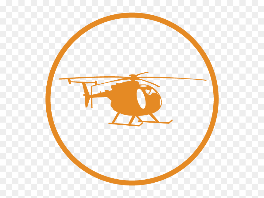 Clipart Helicopter Operators Clip Art Black And White - Mh 6 Little Bird Png, Transparent Png - attack helicopter png