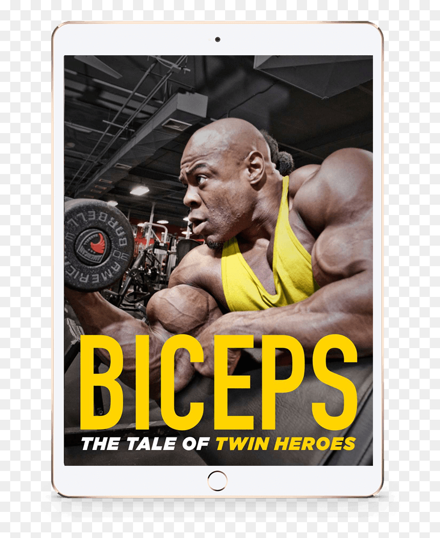 Kai Greene Training Books, HD Png Download - bicep png