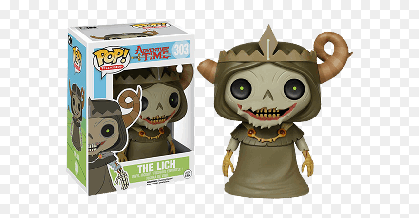 The Lich King Pop Action Figures Vinyl Adventure Time - Lich Funko Pop, HD Png Download - lich king png